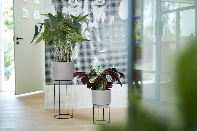 b.for studio rond 22cm living ciment